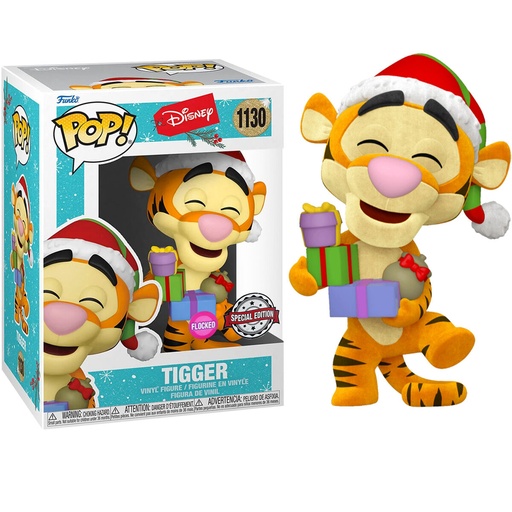 [889698587495] Figura POP Disney Holiday Tigger Flocked Exclusive