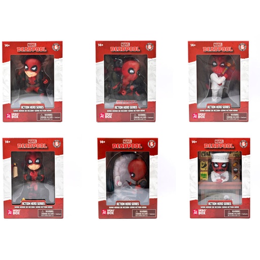 [10843309197173] Figura Hero Box Deadpool Marvel surtido