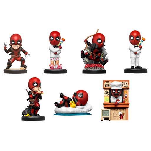 [10843309199894] Figura sorpresa Hero Box Deadpool Marvel surtido