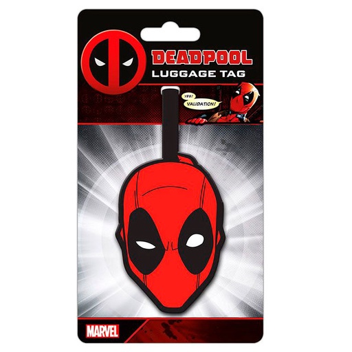 [5051265996091] Etiqueta equipaje Deadpool Marvel