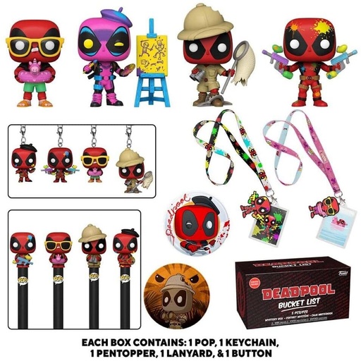 [889698584456] Kit Mistery Box Marvel Deadpool