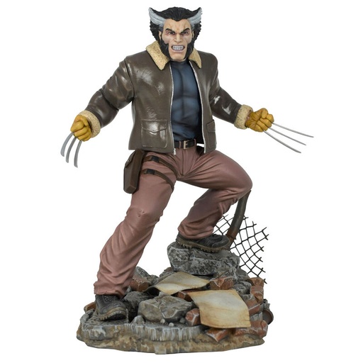 [699788839935] Figura diorama Lobezno X-Men Marvel 23cm