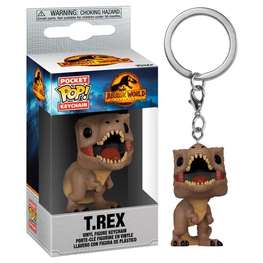 [889698553001] Llavero Pocket POP Jurassic World 3 T-Rex