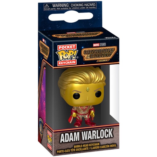 [889698675031] Llavero Pocket POP Marvel Guardianes de la Galaxia 3 Adam Warlock