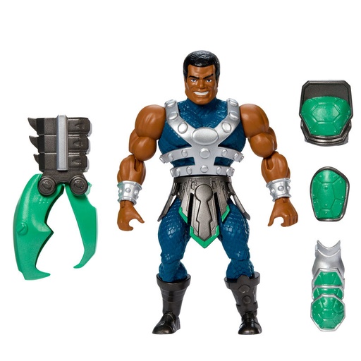 [0194735264407] Figura Clamp Champ Turtles of Grayskull Masters of the Universe 14cm