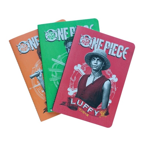 [8435497294687] Set 3 cuadernos A5 One Piece