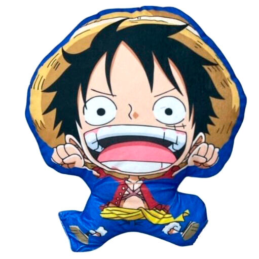 [8436580111973] Cojin 3D D Luffy One Piece 35cm