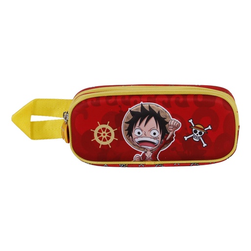 [8445118048414] Portatodo 3D Luffy One Piece doble