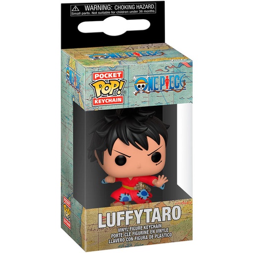 [889698613705] Llavero Pocket POP One Piece Luffytaro