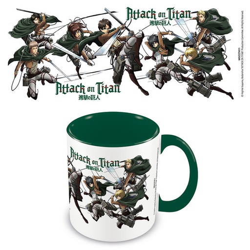 [5050574274111] Taza Personajes Attack on Titan 315ml