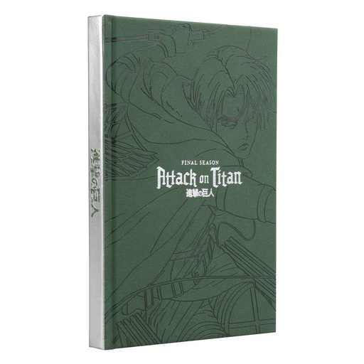 [8435747809210] Cuaderno premium A5 Attack on Titan