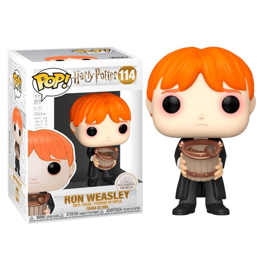 [889698480666] Figura POP Harry Potter Ron Puking Slugs with Bucket