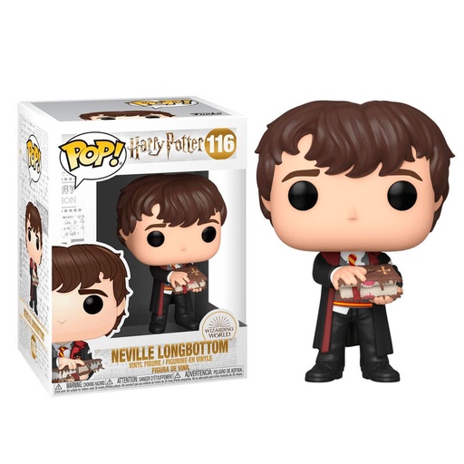[889698480680] Figura POP Harry Potter Neville with Monster Book