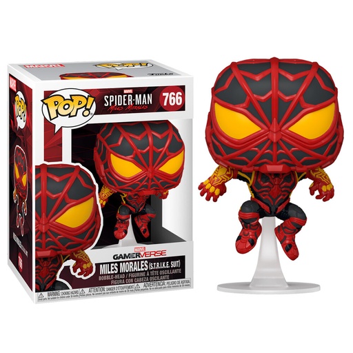 [889698501514] Figura POP Marvel Spiderman Miles Morales S.T.R.I.K.E. Suit