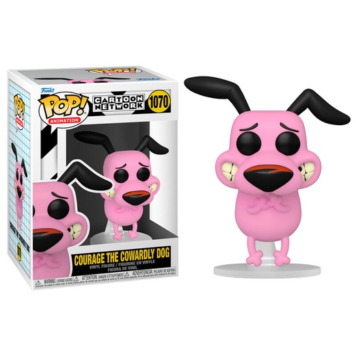 [889698577885] Figura POP Cartoon Network Courage - Courage the Cowardly Dog