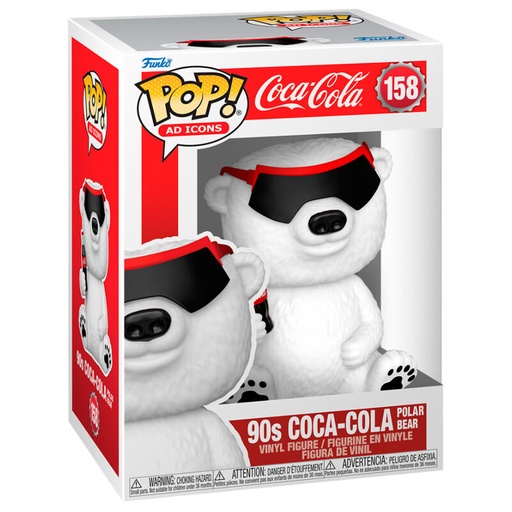 [889698655873] Figura POP Coca Cola Polar Bear 90s