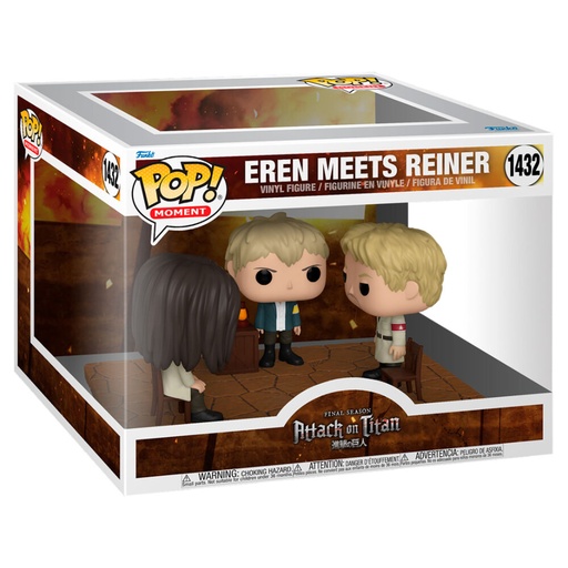 [889698679329] Figura POP Moment Attack on Titan Eren Meets Reiner