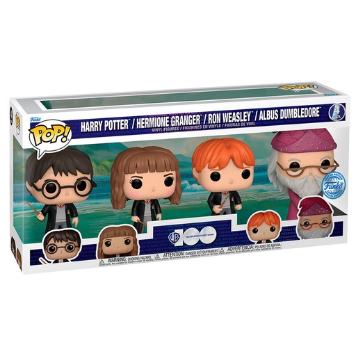 [889698691130] Blister 4 figuras POP Harry Potter Exclusive