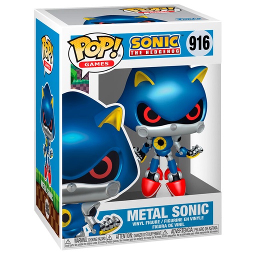 [889698705837] Figura POP Sonic the Hedgehog Metal Sonic