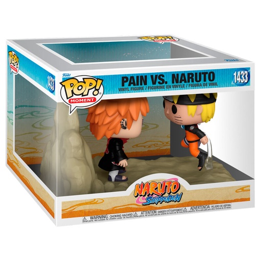 [889698720748] Figura POP Moment Naruto Shippuden Pain Vs Naruto