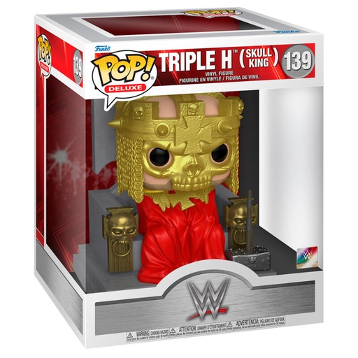 [889698722766] Figura POP Deluxe WWE Triple H Skull King
