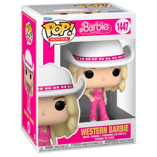[889698726375] Figura POP Barbie Western Barbie