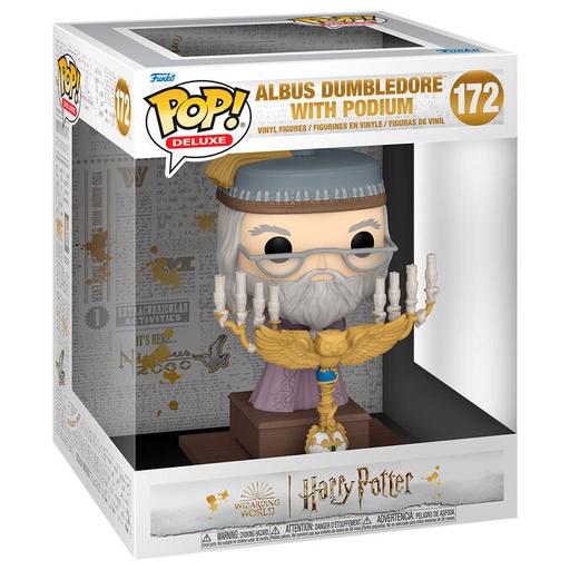 [889698760027] Figura POP Deluxe Harry Potter y el Prisionero de Azkaban - Dumbledore with Podium