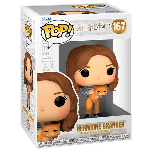 [889698760102] Figura POP Harry Potter y el Prisionero de Azkaban - Hermione Granger with Crookshanks
