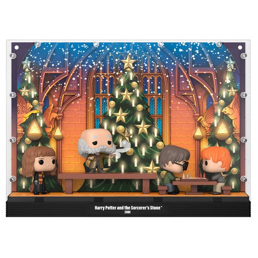 [889698765619] Figura POP Moments Deluxe Harry Potter Great Hall Holiday