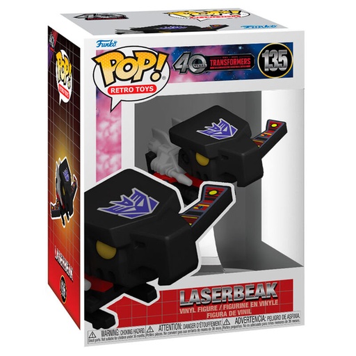 [889698809856] Figura POP Transformers Generation 1 Laserbeak
