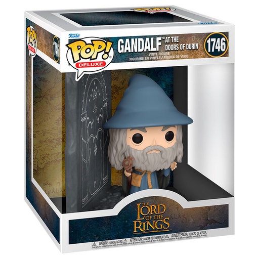 [889698837842] Figura POP Deluxe El Señor de los Anillos Gandalf with Doors of Durin