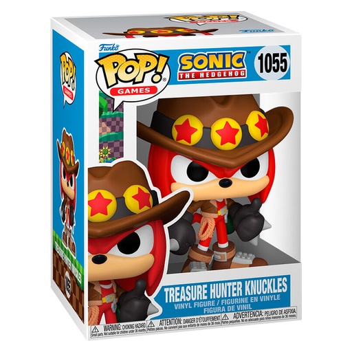 [889698838504] Figura POP Sonic the Hedgehog Treasure Hunter Knuckles