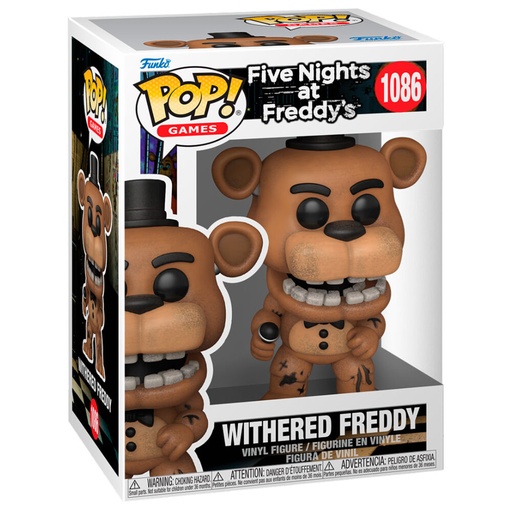 [889698838672] Figura POP Five Nights at Freddy's Withered Freddy