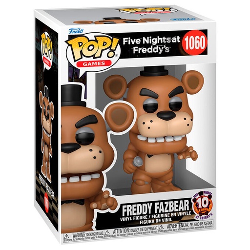 [889698871167] Figura POP Five Nights at Freddys Freddy Fazbear
