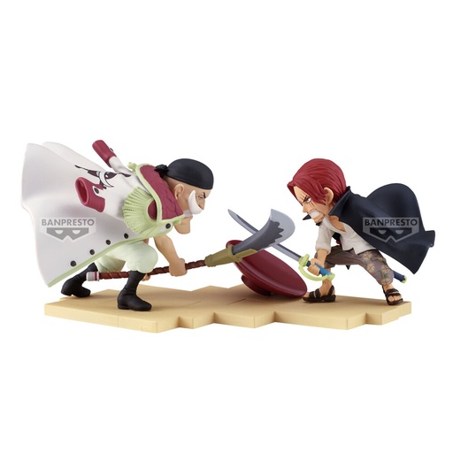 [4983164290813] Figura Edward Newgate vs. Shanks World Collectable Log Stories One Piece 13cm