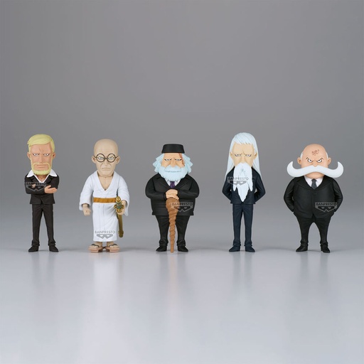 [4983164292138] Figura world collectable Five Elders One Piece 7cm