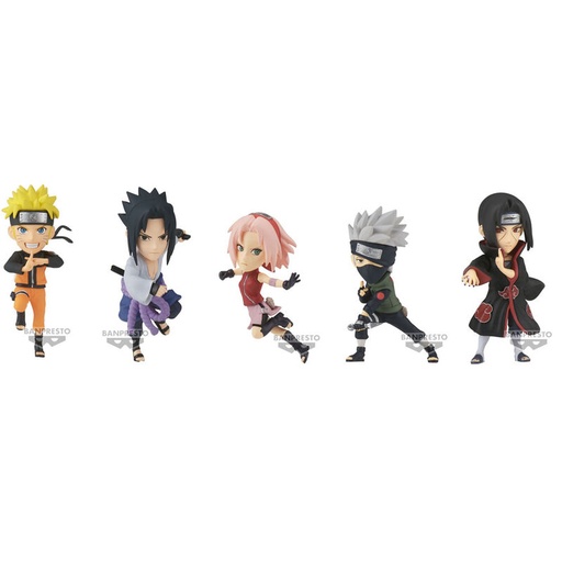 [4983164880892] Figura World Collectable Naruto Shippuden 7cm surtido