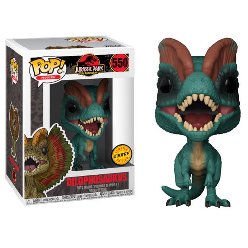 [889698267366 chase] Figura POP Jurassic Park Dilophosaurus Chase