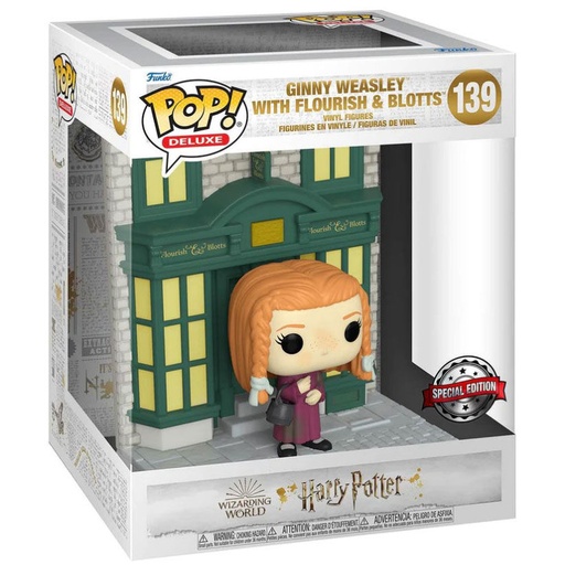 [889698579308] Figura POP Harry Potter Diagon Alley Ginny Weasley Flourish & Blotts Exclusive