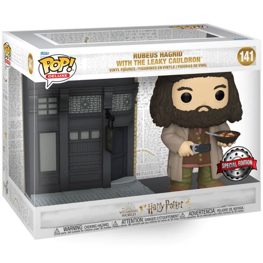 [889698581349] Figura POP Harry Potter Diagon Alley Rubeus Hagrid The Leaky Cauldron Exclusive