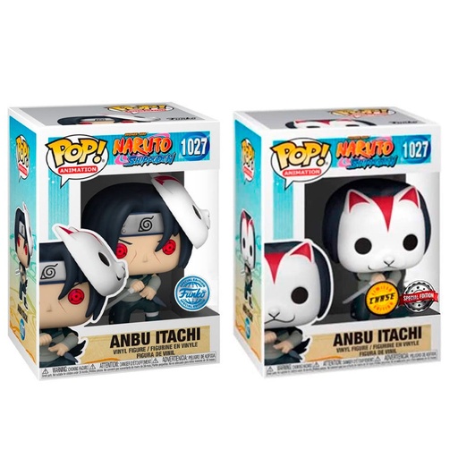 [889698581493 C6] Figura POP Naruto Shippuden Anbu Itachi 5 + 1 Chase Exclusive