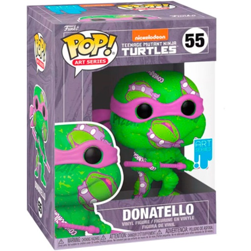 [889698587501] Figura POP Tortugas Ninja Donatello Artist + Case Exclusive
