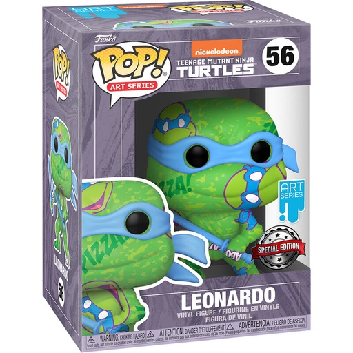 [889698598910] Figura POP Tortugas Ninja 2 Leonardo Exclusive