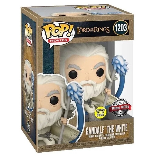 [889698623391] Figura POP El Señor de los Anillos Gandalf The White Exclusive