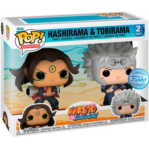 [889698631372] Blister 2 figuras POP Naruto Shippuden Hashirama & Tobirama Exclusive