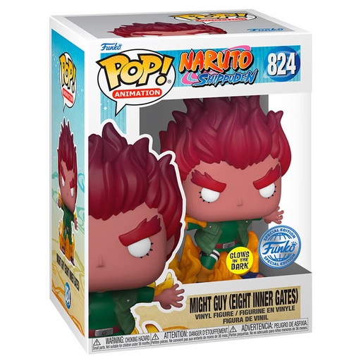 [889698664844] Figura POP Naruto Shippuden Might Guy Exclusive