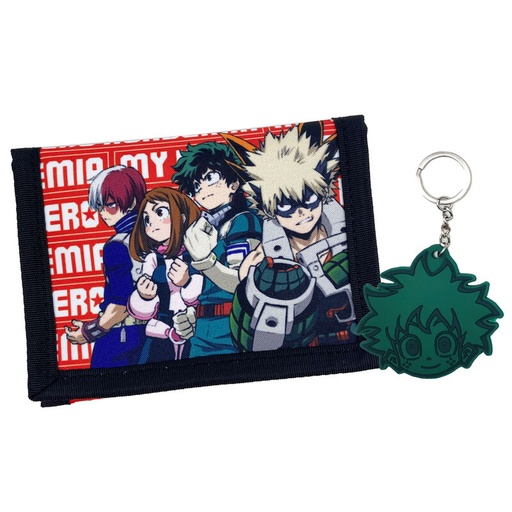 [8426842102788] Set cartera + llavero My Hero Academia