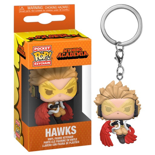[889698580427] Llavero Pocket POP My Hero Academia Hawks