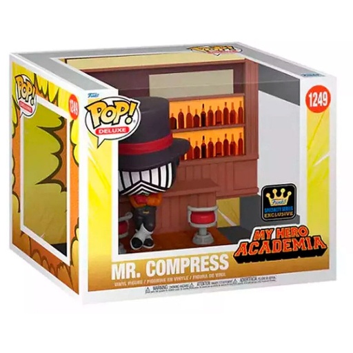 [889698697484] Figura POP Deluxe My Hero Academia Mr. Compress Exclusive