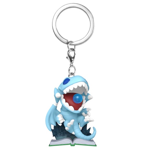 [889698747141] Llavero Pocket POP Yu-Gi-Oh Blue-Eyes Toon Dragon Attack